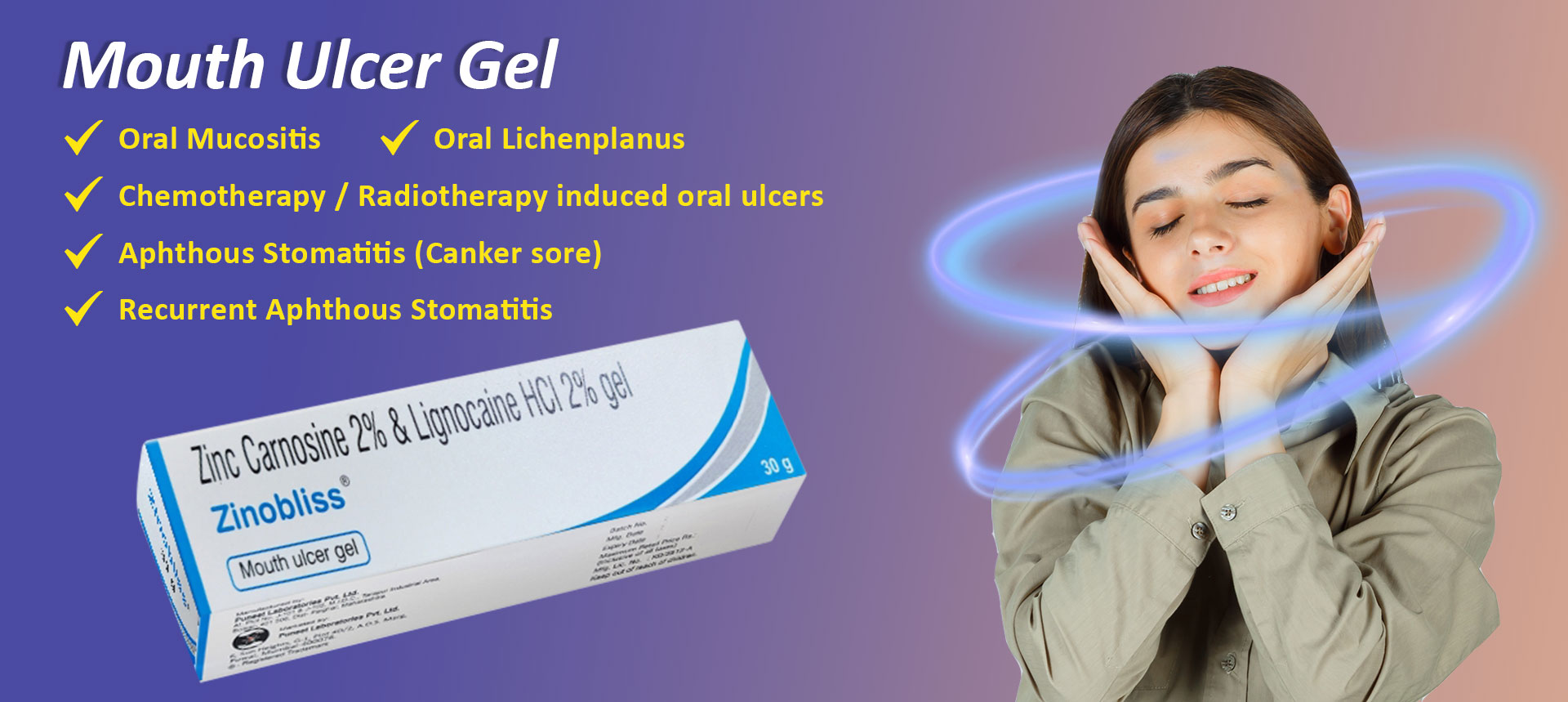 Zinobliss Gel Zinc Carnosine